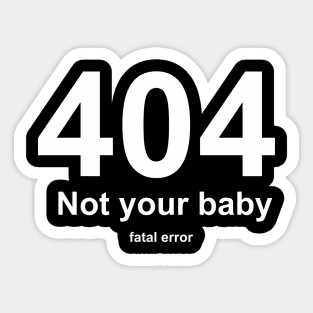 404 Sticker